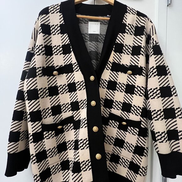 Sandro Oversized Cardigan - Picture 1 of 6